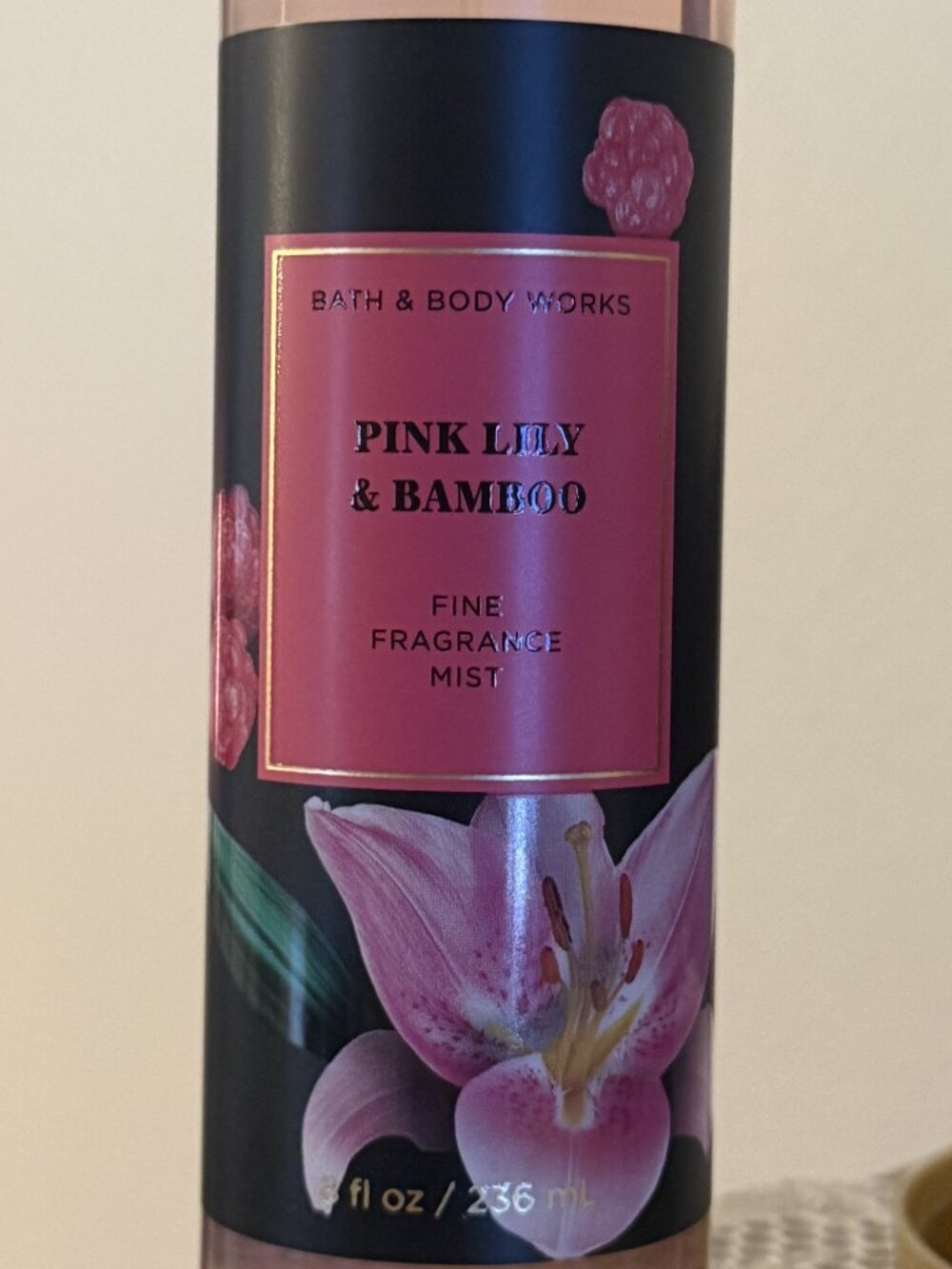 Bath and Body Works - Pink Lily & Bamboo (8 oz)